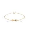 Maison de la Bijouterie Bracelet femme fantaisie oxyde de zirconium plaqué or UW3VV3ZV | Femme Bracelet