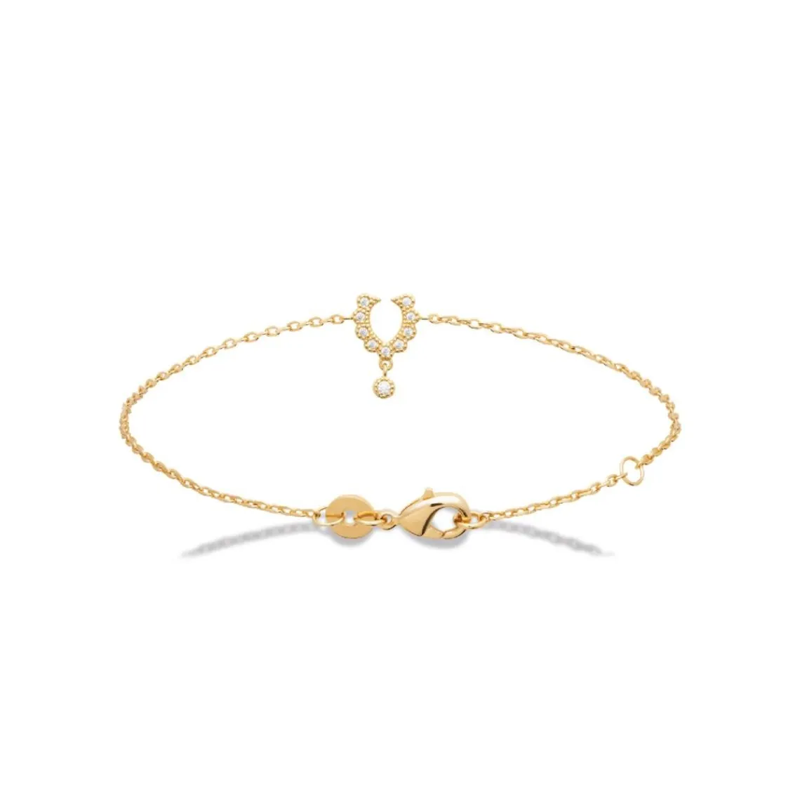 Maison de la Bijouterie Bracelet femme fantaisie oz plaqué or UW404VZV | Femme Bracelet