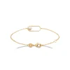 Maison de la Bijouterie Bracelet femme fantaisie perle d'imitation plaqué or UW3VWVZV | Femme Bracelet