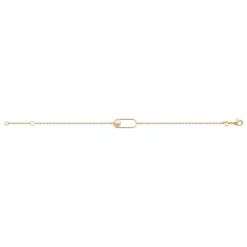 Maison de la Bijouterie Bracelet femme fantaisie perle d'imitation plaqué or UW3VWVZV | Femme Bracelet
