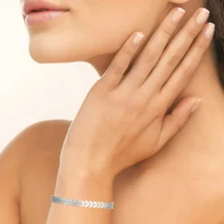 Maison de la Bijouterie Bracelet Femme fantaisie épi Argent WU0U0UZV | Femme Bracelet