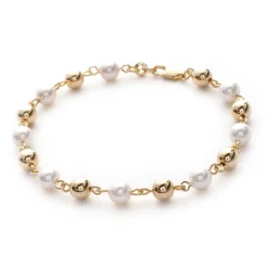 Maison de la Bijouterie Bracelet femme fantaisie plaqué or YVWY03ZV | Femme Bracelet
