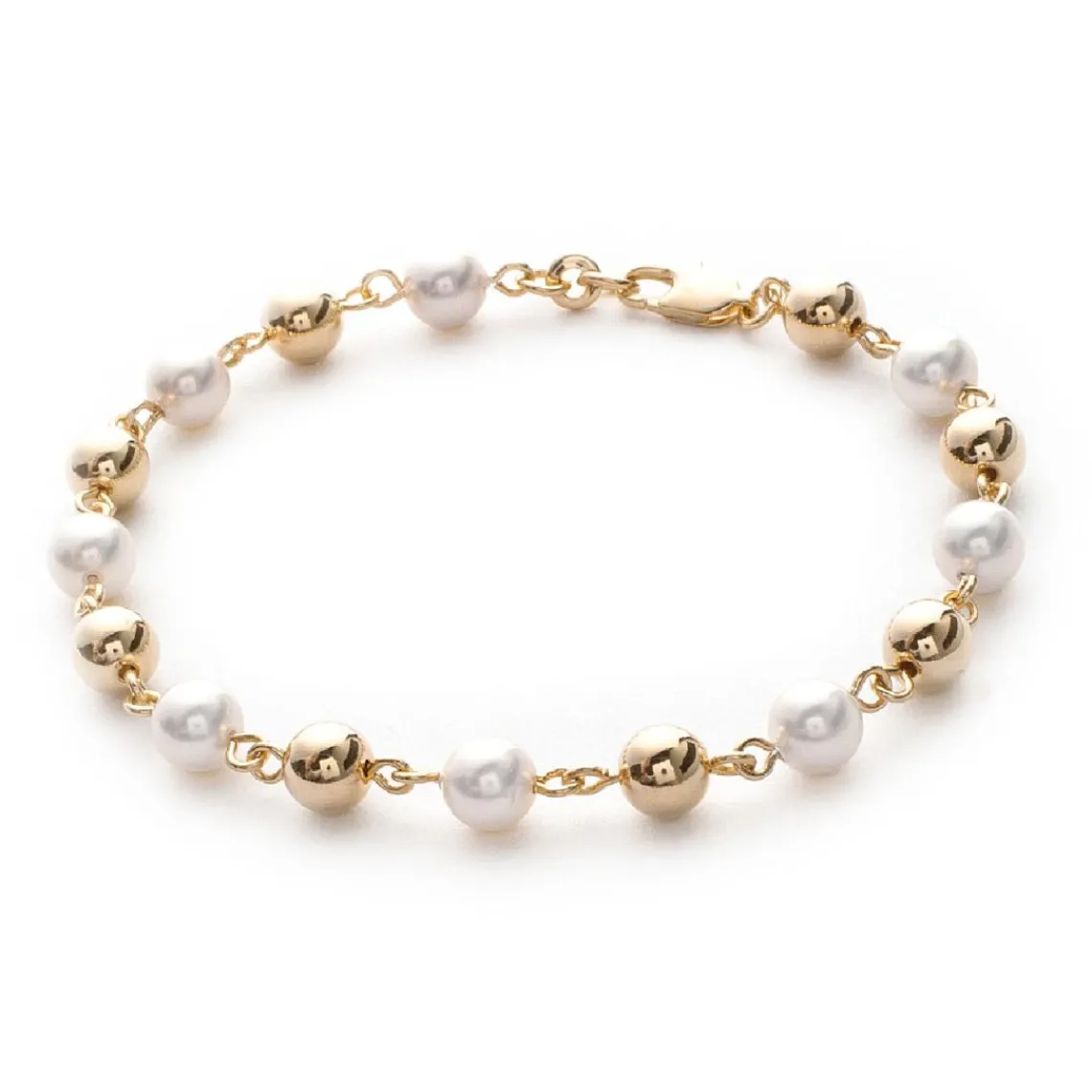 Maison de la Bijouterie Bracelet femme fantaisie plaqué or YVWY03ZV | Femme Bracelet