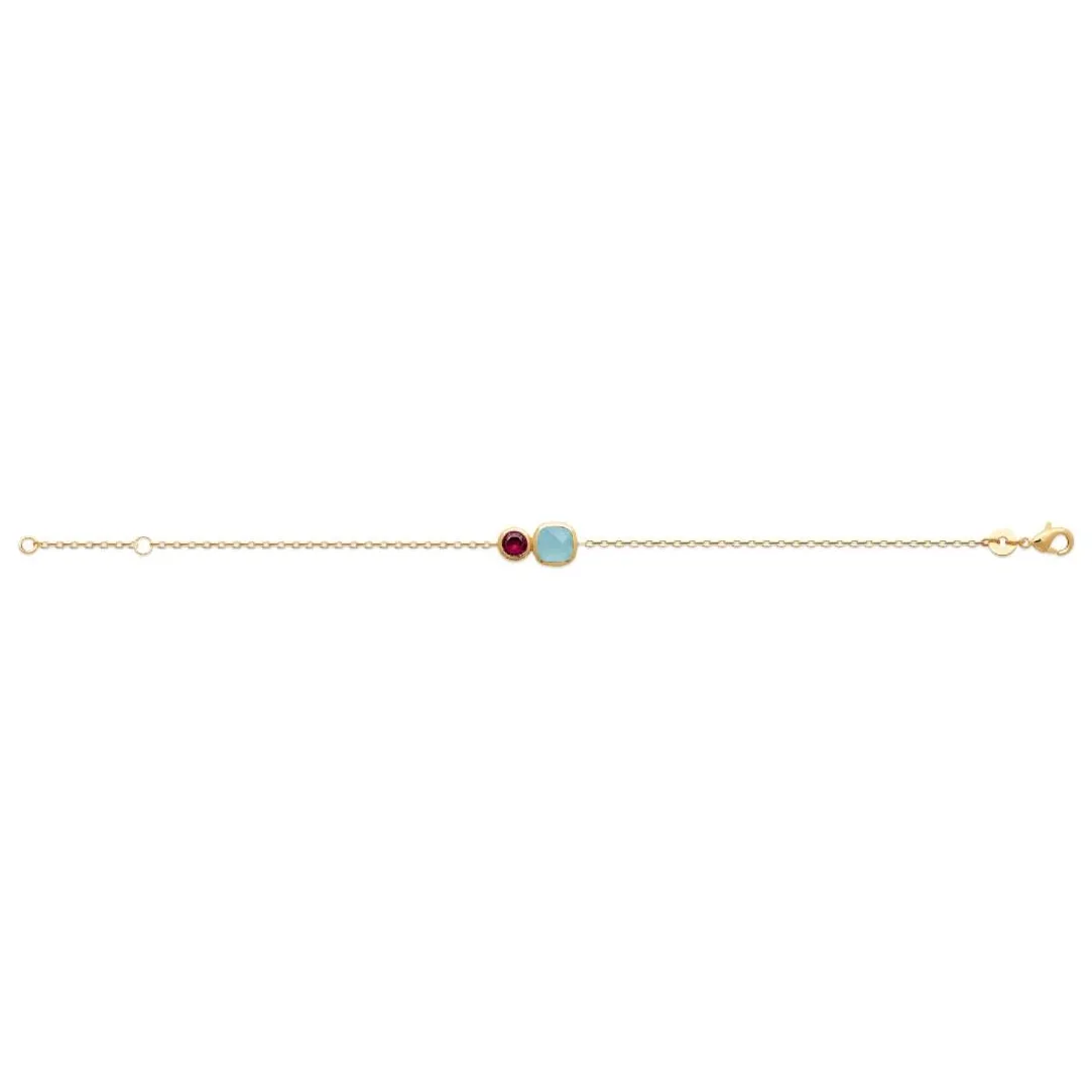 Maison de la Bijouterie Bracelet femme fantaisie plaqué or UW340YZV | Femme Bracelet