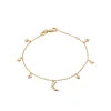Maison de la Bijouterie Bracelet femme fantaisie plaqué or oxyde UW3VUUZV | Femme Bracelet
