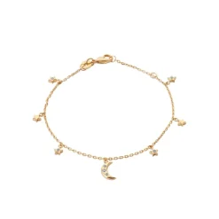 Maison de la Bijouterie Bracelet femme fantaisie plaqué or oxyde UW3VUUZV | Femme Bracelet