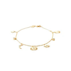 Maison de la Bijouterie Bracelet femme fantaisie plaqué or UW3V30ZV | Femme Bracelet