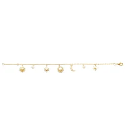 Maison de la Bijouterie Bracelet femme fantaisie plaqué or UW3V30ZV | Femme Bracelet