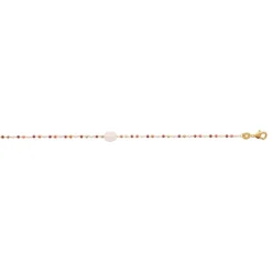 Maison de la Bijouterie Bracelet femme fantaisie quartz rose plaqué or UW3Y3VZV | Femme Bracelet