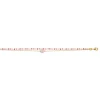 Maison de la Bijouterie Bracelet femme fantaisie quartz rose plaqué or UW3Y3WZV | Femme Bracelet