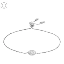 Fossil Bijoux Bracelet Femme Texture Circle - JFS00616040 Acier Argent | Femme Bracelet