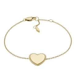 Fossil Bijoux Bracelet Femme Engravables - JF04361710 Acier Doré | Femme Bracelet