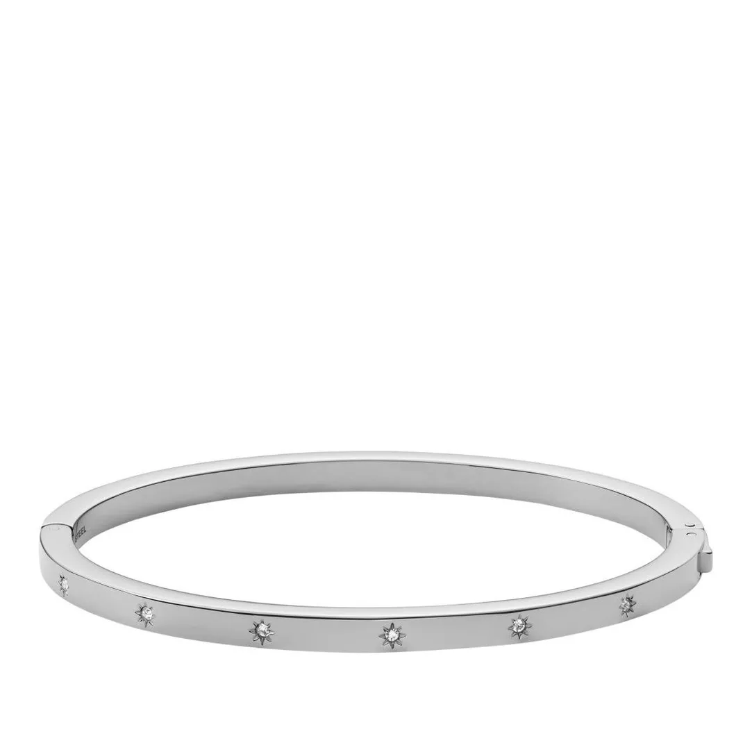 Fossil Bijoux Bracelet Femme Shine Bright - JF04420040 Acier Argent | Femme Bracelet