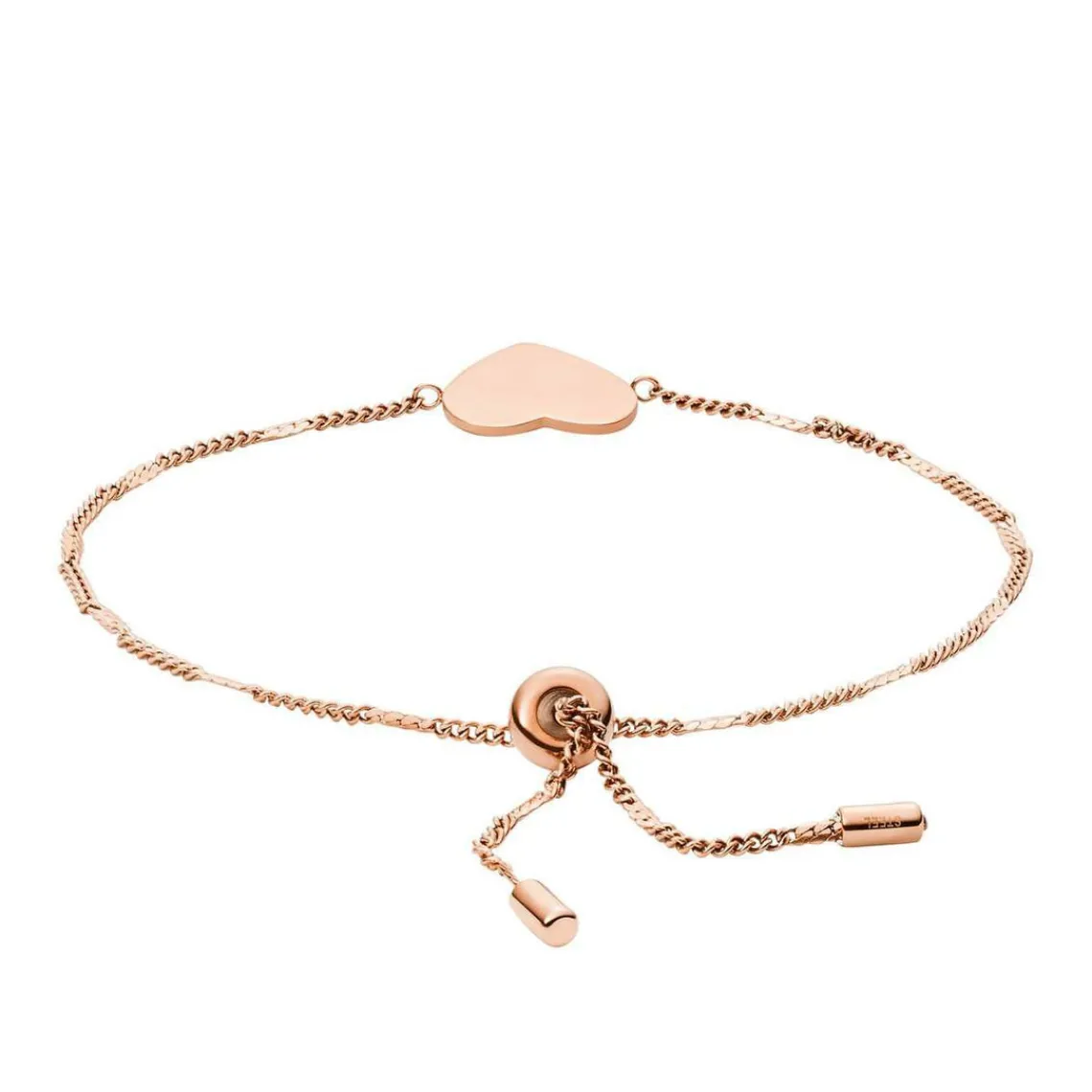 Fossil Bijoux Bracelet Femme - JF02965791 Acier Doré Rose | Femme Bracelet