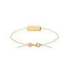 Maison de la Bijouterie Bracelet femme à graver plaqué or UYZU4ZZV | Femme Bracelet