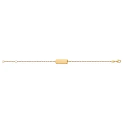 Maison de la Bijouterie Bracelet femme à graver plaqué or UYZU4ZZV | Femme Bracelet
