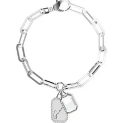 Guess Bijoux Bracelet Femme CRYSTAL TAG JUBB01134JWRHS - Doré | Femme Bracelet