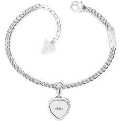 Guess Bijoux Bracelet Femme - FINE HEART JUBB01422JWRHS Acier Argent | Femme Bracelet