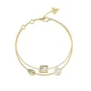 Guess Bijoux Bracelet Femme 4G Light JUBB05237JWYGS Acier Doré | Femme Bracelet