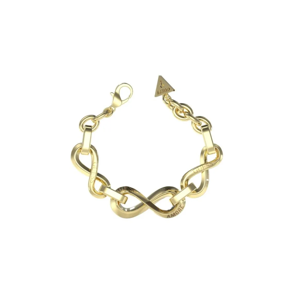 Guess Bijoux Bracelet Femme Guess Amore JUBB05047JWYGS Acier Doré | Femme Bracelet