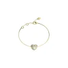 Guess Bijoux Bracelet Femme In My Heart - JUBB04502JWYGS Acier Doré | Femme Bracelet