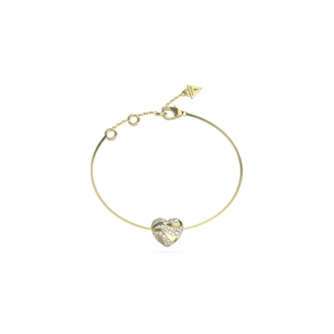 Guess Bijoux Bracelet Femme In My Heart - JUBB04502JWYGS Acier Doré | Femme Bracelet