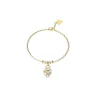 Guess Bijoux Bracelet Femme JUBB03100JWYGS - HEART CAGE Acier Doré | Femme Bracelet