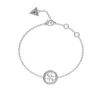 Guess Bijoux Bracelet Femme - JUBB02137JWRHS LIFE IN 4G Acier Argent | Femme Bracelet