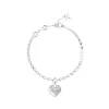 Guess Bijoux Bracelet Femme - JUBB02229JWRHS FALLING IN LOVE Acier Argent | Femme Bracelet