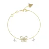 Guess Bijoux Bracelet Femme Lily JUBB05113JWYGS Acier Doré | Femme Bracelet