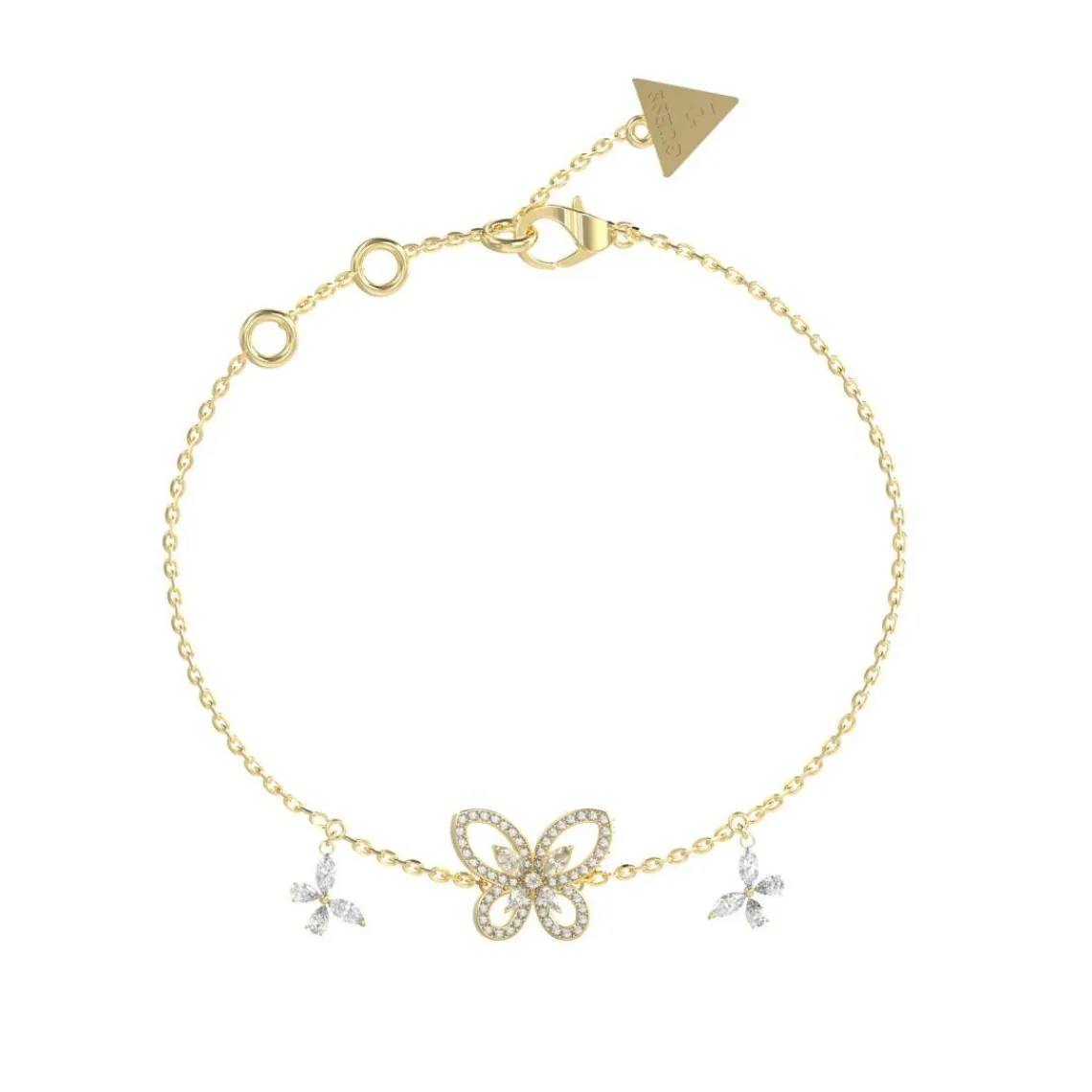 Guess Bijoux Bracelet Femme Lily JUBB05113JWYGS Acier Doré | Femme Bracelet