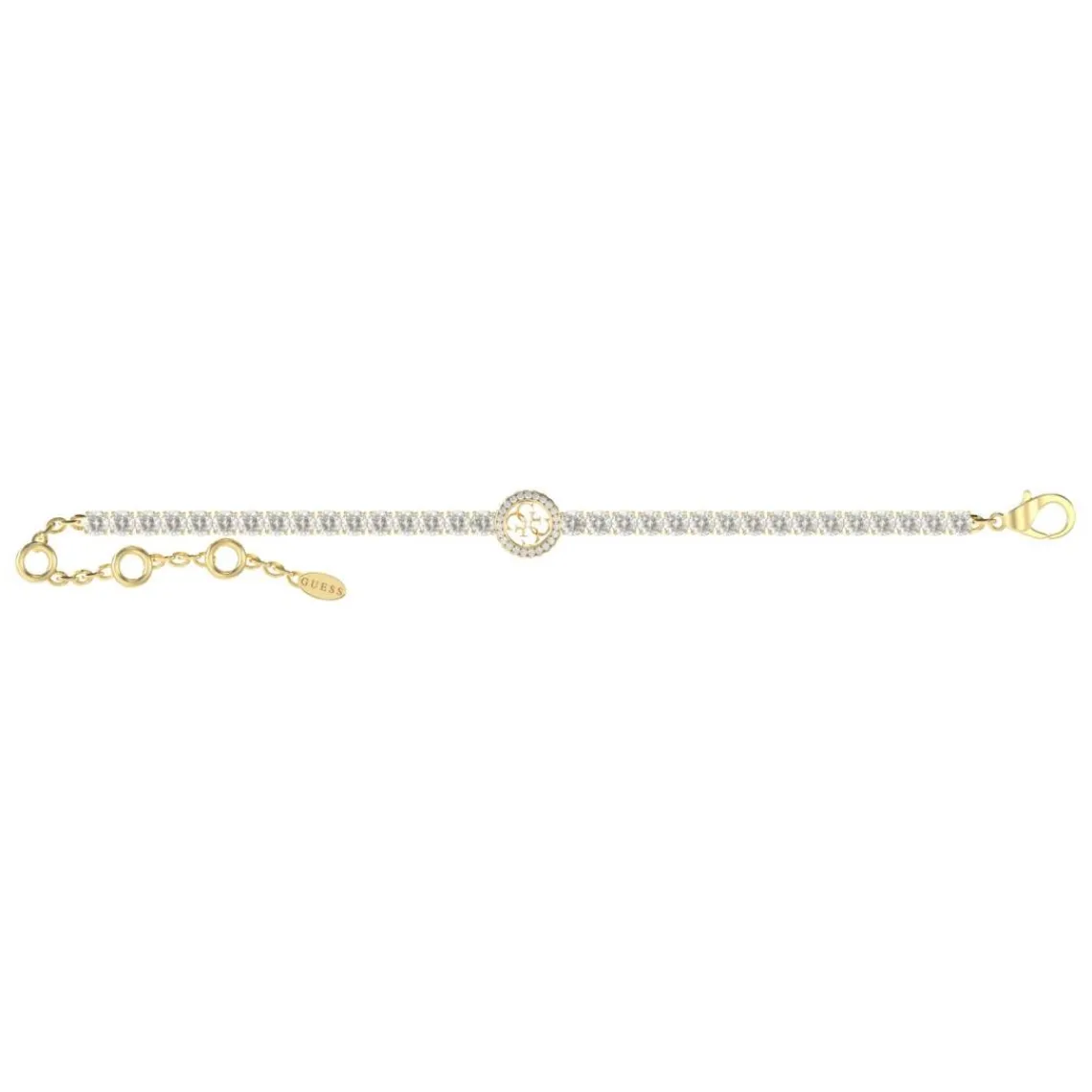 Guess Bijoux Bracelet Femme Paradise JUBB05142JWYGS Acier Doré | Femme Bracelet
