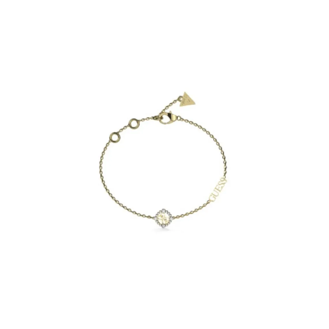 Guess Bijoux Bracelet Femme Tiny Dancer - JUBB04644JWYGS Acier Doré | Femme Bracelet