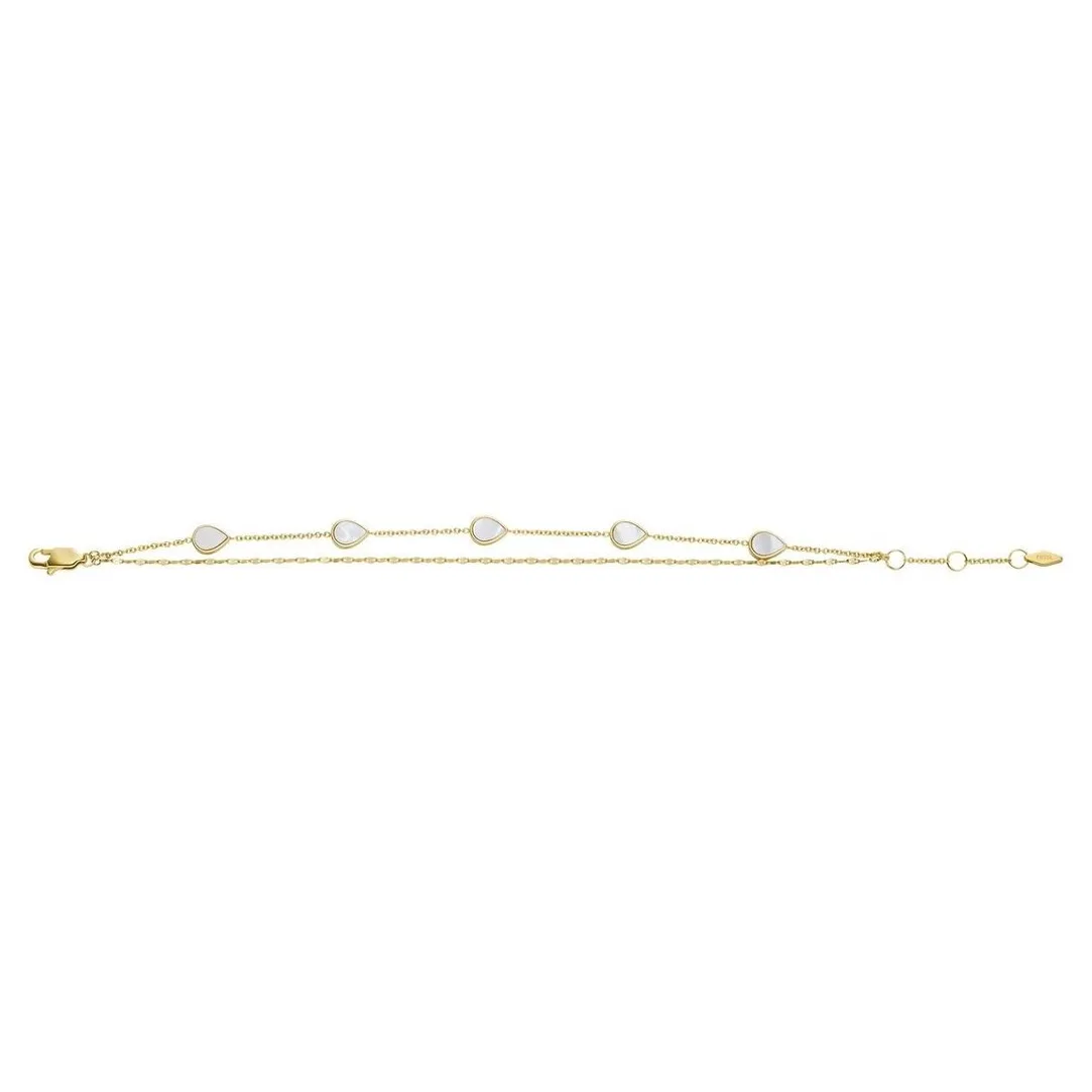 Fossil Bijoux Bracelet Femme JF04317710 doré | Femme Bracelet
