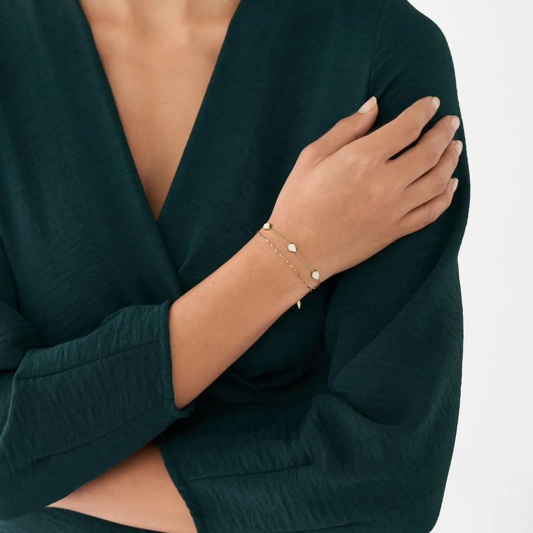 Fossil Bijoux Bracelet Femme JF04317710 doré | Femme Bracelet