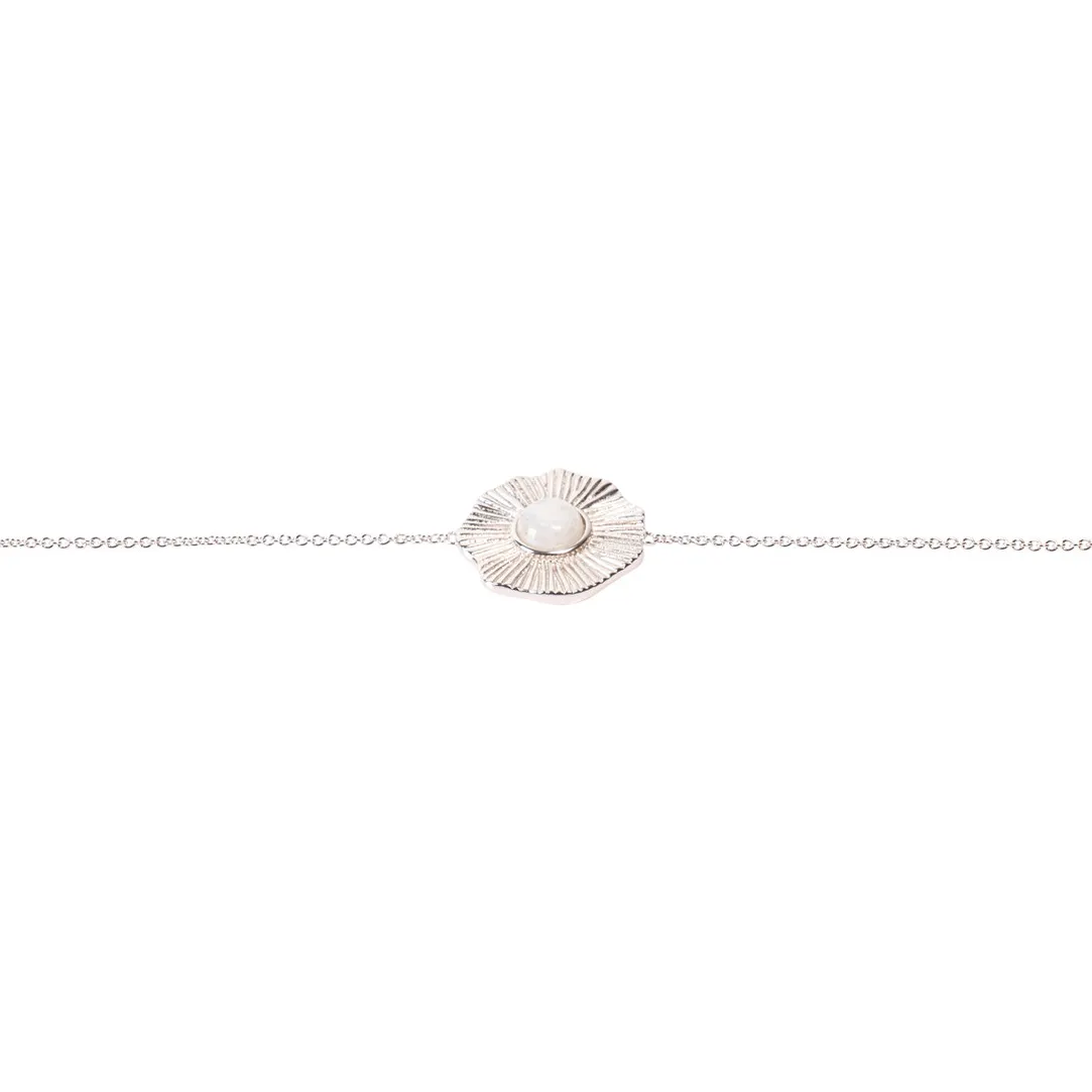 Kosma Paris Bracelet Femme Flora - Argent Blanc | Femme Bracelet