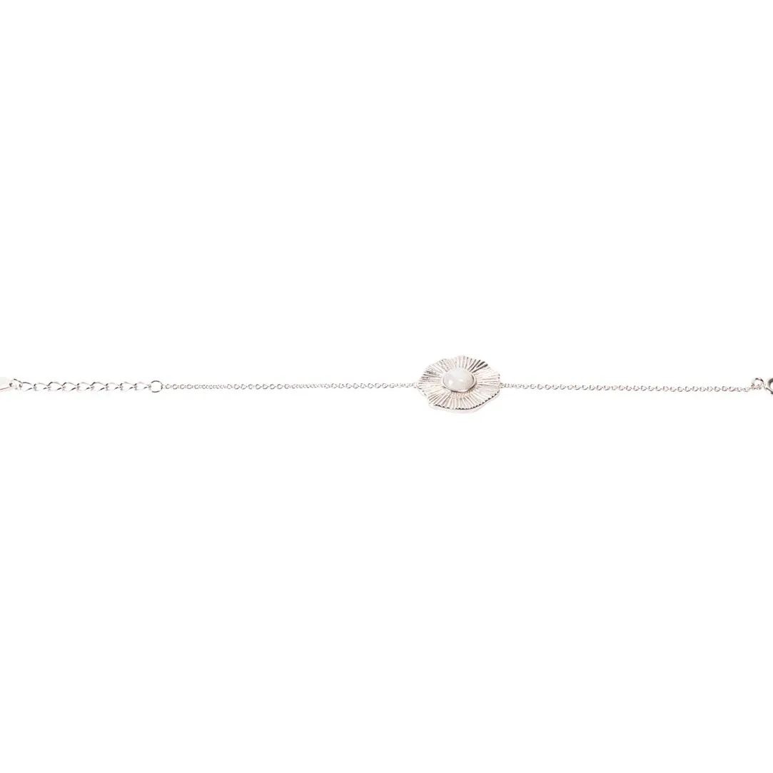 Kosma Paris Bracelet Femme Flora - Argent Blanc | Femme Bracelet