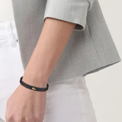 Lacoste Bracelet Femme .12.12 - 2040390 Acier Noir | Femme Bracelet