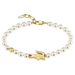 Lacoste Bracelet Femme Matchpoint - 2040430 Acier Doré | Femme Bracelet