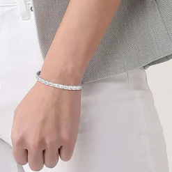 Lacoste Bracelet Femme Metropole - 2040466 Acier Argent | Femme Bracelet