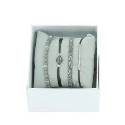 Les Interchangeables Bracelet Femme - A56390 Strass Box Fabric 4 | Femme Bracelet