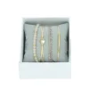 Les Interchangeables Bracelet Femme - A56374 Strass Box Fabric 4 | Femme Bracelet