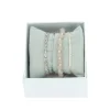 Les Interchangeables Bracelet Femme - A54380 Strass Box Jonc Fil | Femme Bracelet