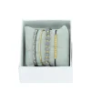 Les Interchangeables Bracelet Femme - A54341 Strass Box Jonc Fil | Femme Bracelet