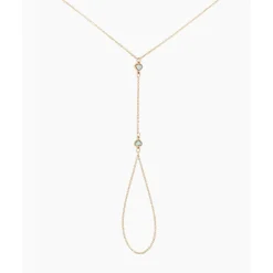 Les Interchangeables Bracelet Femme A59229 - Chaine De Main Coeur | Femme Bracelet