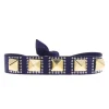 Les Interchangeables Bracelet Femme - Bracelet Pyramide 8 Bleu | Femme Bracelet
