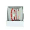 Les Interchangeables Bracelet Femme - A56383 Strass Box Fabric 4 | Femme Bracelet