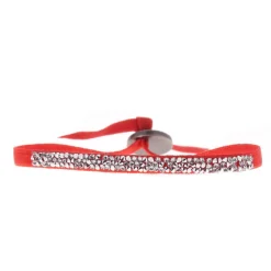 Les Interchangeables Bracelet Femme - Bracelet Ultra Fine Rocks Rouge | Femme Bracelet