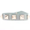 Les Interchangeables Bracelet Femme - Bracelet Pyramide 8 Gris Clair | Femme Bracelet