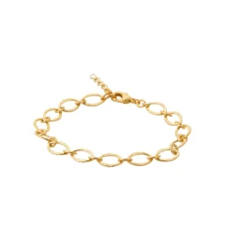 Maison de la Bijouterie Bracelet femme maille fantaisie plaqué or YUZ0Z0ZV | Femme Bracelet
